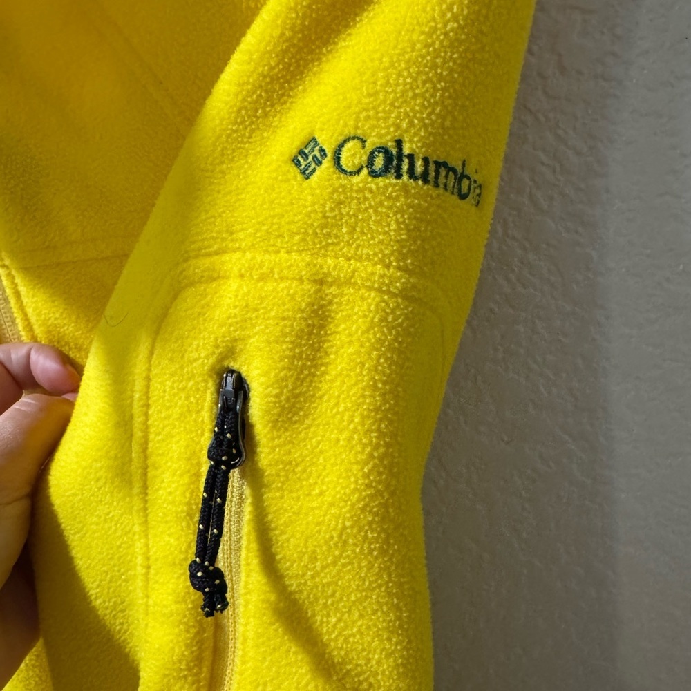 Columbia Oregon Ducks Fleece Zip Up Jacket - Picture 4 of 7